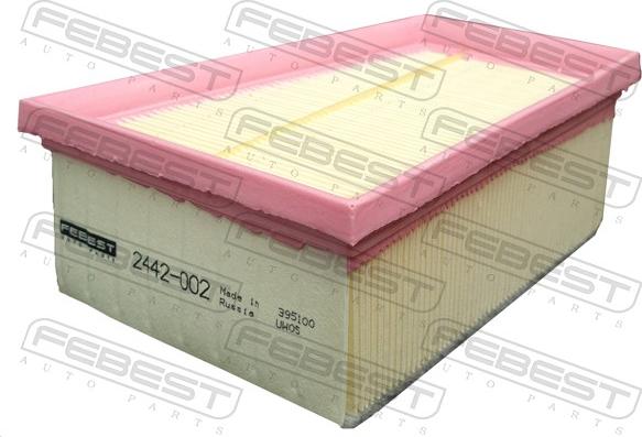 Febest 2442-002 - Filtro aria www.autoricambit.com