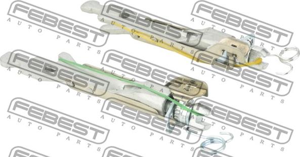 Febest 2404-SAN8R - Regolatore, Freno a tamburo www.autoricambit.com