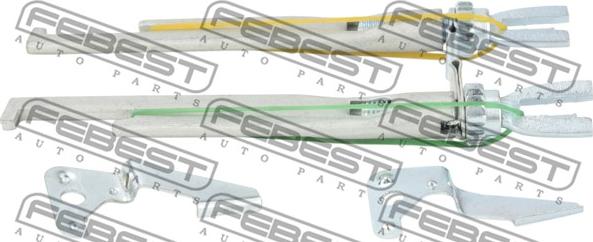 Febest 2404-SAN8TR - Regolatore, Freno a tamburo www.autoricambit.com