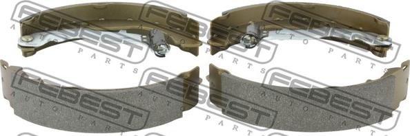 Febest 2402-DUSTR - Kit freno, freni a tamburo www.autoricambit.com