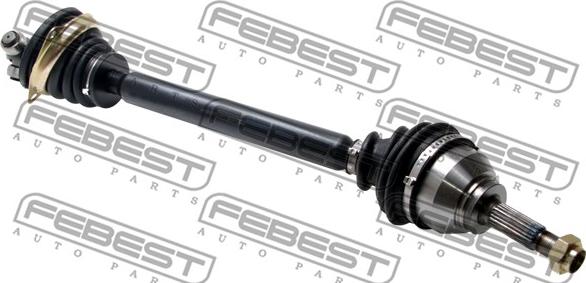 Febest 2414-LOGLH - Albero motore/Semiasse www.autoricambit.com