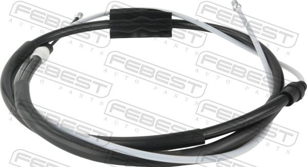 Febest 24100-MEGII - Cavo comando, Freno stazionamento www.autoricambit.com