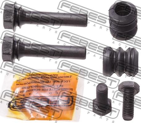 Febest 2475-LOGF - Kit manicotti di guida, Pinza freno www.autoricambit.com