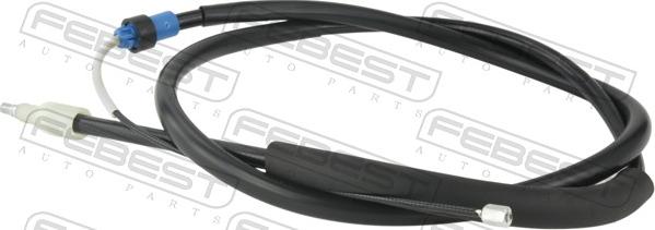 Febest 25100-MFDRUMLH - Cavo comando, Freno stazionamento www.autoricambit.com