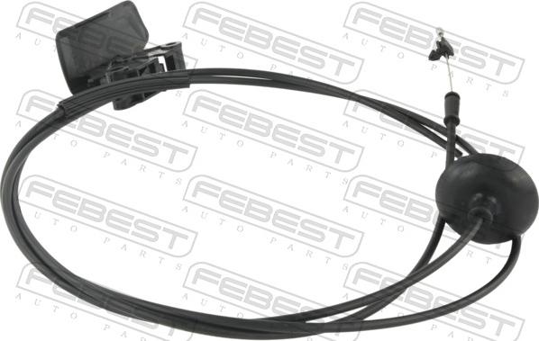 Febest 25101-X7 - Cavo comando cofano motore www.autoricambit.com