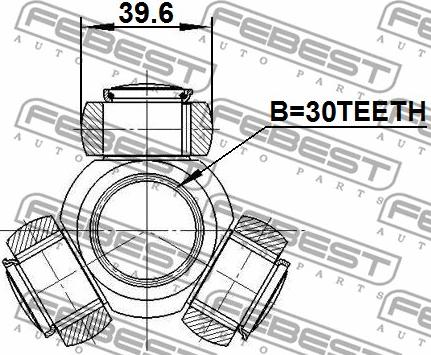 Febest 2016-MAG - Tripode, Semiasse www.autoricambit.com