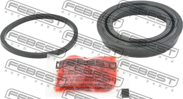 Febest 2075-JOURF - Kit riparazione, Pinza freno www.autoricambit.com