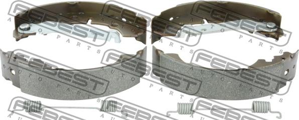 Febest 2102-JHR - Ganascia freno www.autoricambit.com