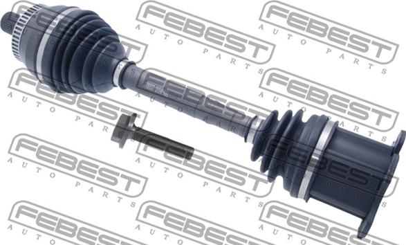 Febest 2114-GAL - Albero scorrevole, Differenziale www.autoricambit.com