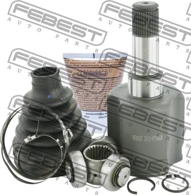 Febest 2111-FY36LH - Kit giunti, Semiasse www.autoricambit.com