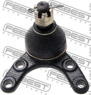 Febest 2120-EQLOW - Giunto di supporto / guida www.autoricambit.com