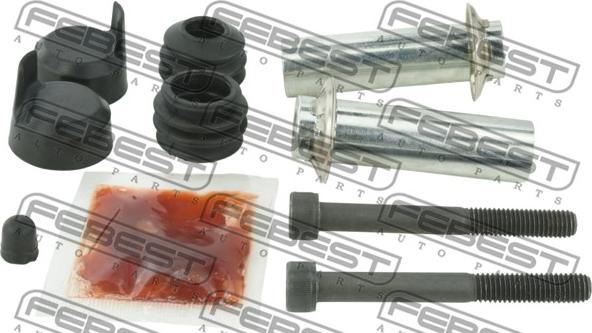 Febest 2174-TT9R - Kit manicotti di guida, Pinza freno www.autoricambit.com