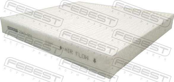 Febest 2343-001 - Filtro, Aria abitacolo www.autoricambit.com