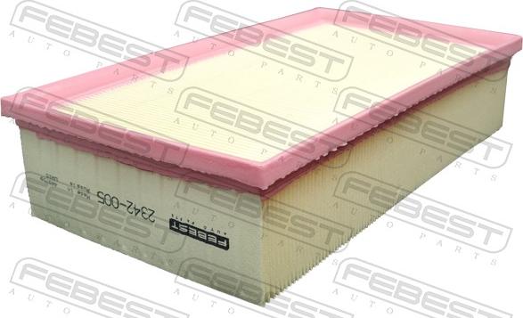 Febest 2342-005 - Filtro aria www.autoricambit.com