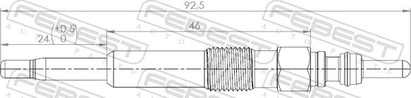 Febest 23642-001 - Candeletta www.autoricambit.com