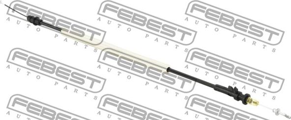 Febest 23104-B7RV2 - Cavo comando, Sblocco porta www.autoricambit.com