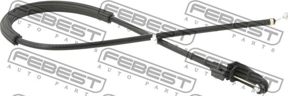 Febest 23101-CCF - Cavo comando cofano motore www.autoricambit.com