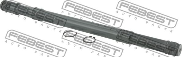 Febest 2312-TIGRH - Albero motore/Semiasse www.autoricambit.com