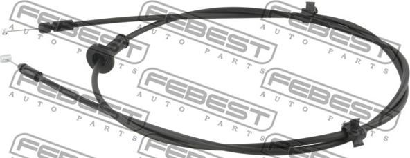 Febest 22101-D4L - Cavo comando cofano motore www.autoricambit.com