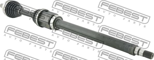 Febest 2714-S40RH - Albero motore/Semiasse www.autoricambit.com