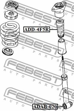 Febest ADAB-020 - Boccola, Ammortizzatore www.autoricambit.com