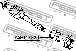 Febest AS-417223 - Cuscinetto, Albero primario www.autoricambit.com