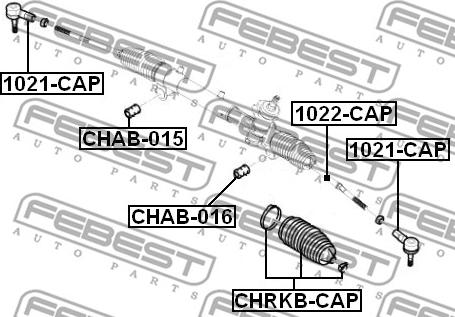 Febest CHRKB-CAP - Soffietto, Sterzo www.autoricambit.com