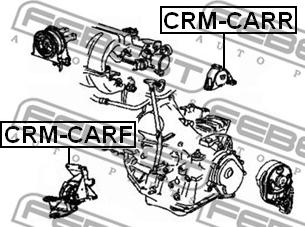 Febest CRM-CARF - Sospensione, Motore www.autoricambit.com