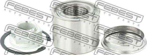 Febest DAC30620048-KIT - Kit cuscinetto ruota www.autoricambit.com