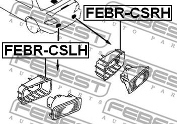 Febest FEBR-CSRH - Cornice, Fendinebbia www.autoricambit.com