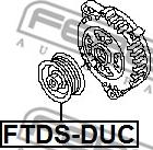 Febest FTDS-DUC - Puleggia cinghia, Alternatore www.autoricambit.com