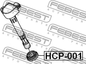 Febest HCP-001 - Anello tenuta, Cavità candela www.autoricambit.com