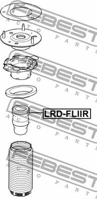 Febest LRD-FLIIR - Tampone paracolpo, Sospensione www.autoricambit.com