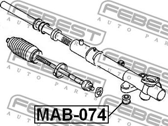 Febest MAB-074 - Supporto, Scatola guida www.autoricambit.com