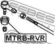 Febest MTRB-RVR - Kit riparazione, Testa barra d'accoppiamento www.autoricambit.com