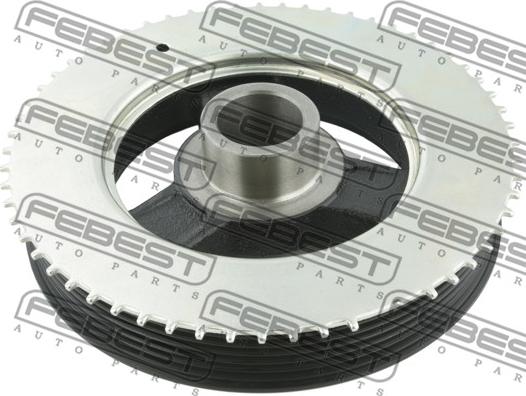 Febest MZDS-CX7 - Puleggia cinghia, Albero a gomiti www.autoricambit.com