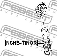 Febest NSHB-TINOR - Tampone paracolpo, Sospensione www.autoricambit.com