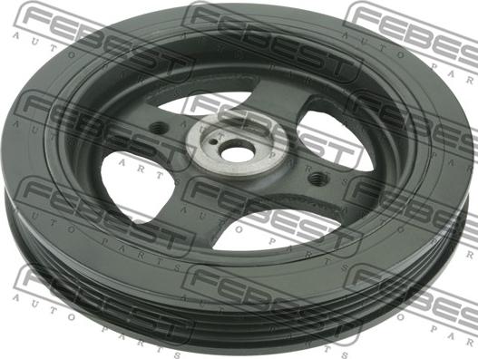 Febest TDS-1NZFE - Puleggia cinghia, Albero a gomiti www.autoricambit.com