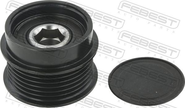 Febest TDS-ZRE150 - Puleggia cinghia, Alternatore www.autoricambit.com