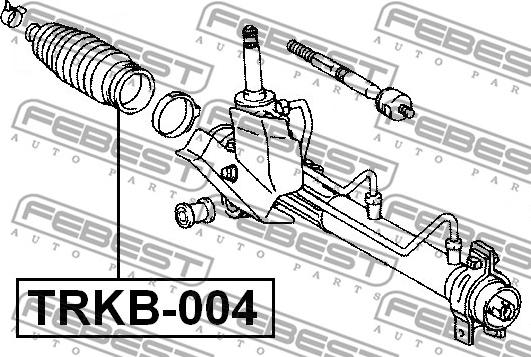 Febest TRKB-004 - Soffietto, Sterzo www.autoricambit.com