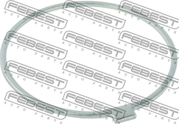 Febest TT-CLI012 - Kit montaggio, Cuffia semiasse www.autoricambit.com