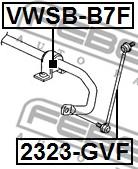 Febest VWSB-B7F - Bronzina cuscinetto, Barra stabilizzatrice www.autoricambit.com