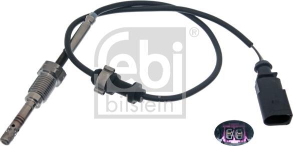 Febi Bilstein 49267 - Sensore, Temperatura gas scarico www.autoricambit.com