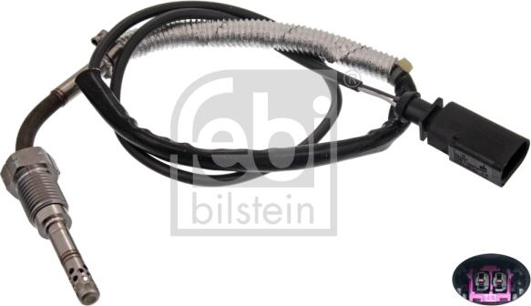 Febi Bilstein 49280 - Sensore, Temperatura gas scarico www.autoricambit.com