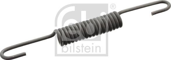 Febi Bilstein 02105 - Molla, Ganascia freno www.autoricambit.com