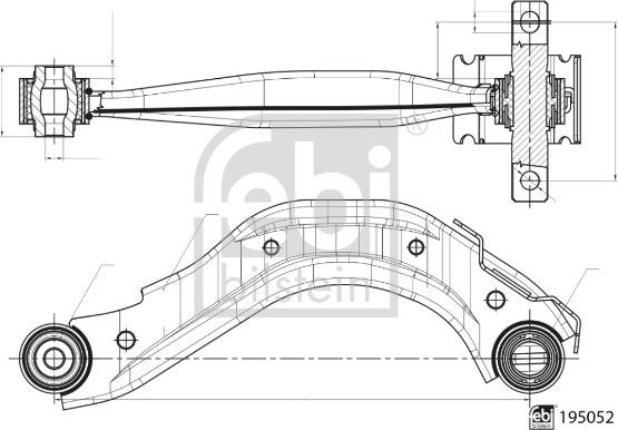 Febi Bilstein 195148 - Sospensione a ruote indipendenti www.autoricambit.com