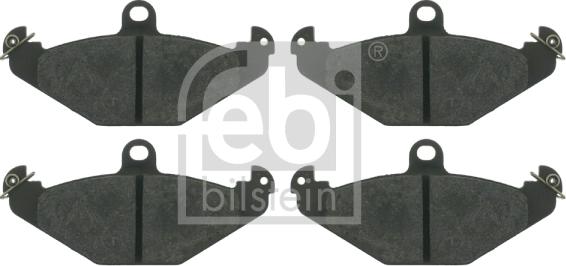 Febi Bilstein 16403 - Kit pastiglie freno, Freno a disco www.autoricambit.com