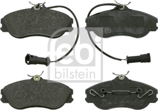 Febi Bilstein 16062 - Kit pastiglie freno, Freno a disco www.autoricambit.com