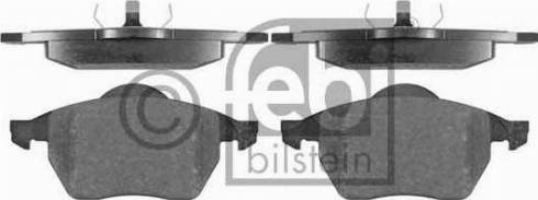 Febi Bilstein 16322 - Kit pastiglie freno, Freno a disco www.autoricambit.com