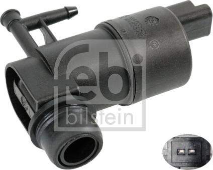 Febi Bilstein 109286 - Pompa acqua lavaggio, Pulizia cristalli www.autoricambit.com